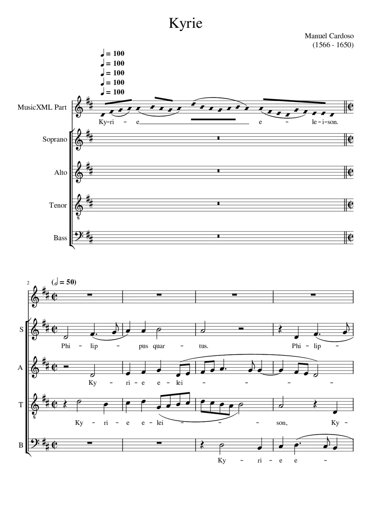 Missa Philippina - Page 1
