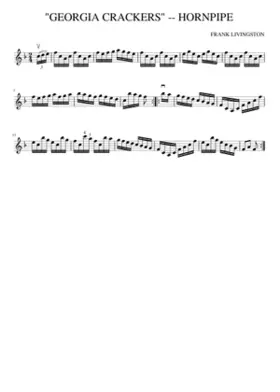 GEORGIA CRACKERS -- HORNPIPE