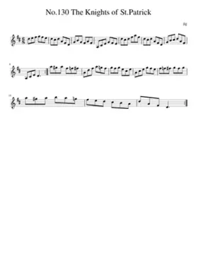 No.130 The Knights of St.Patrick
