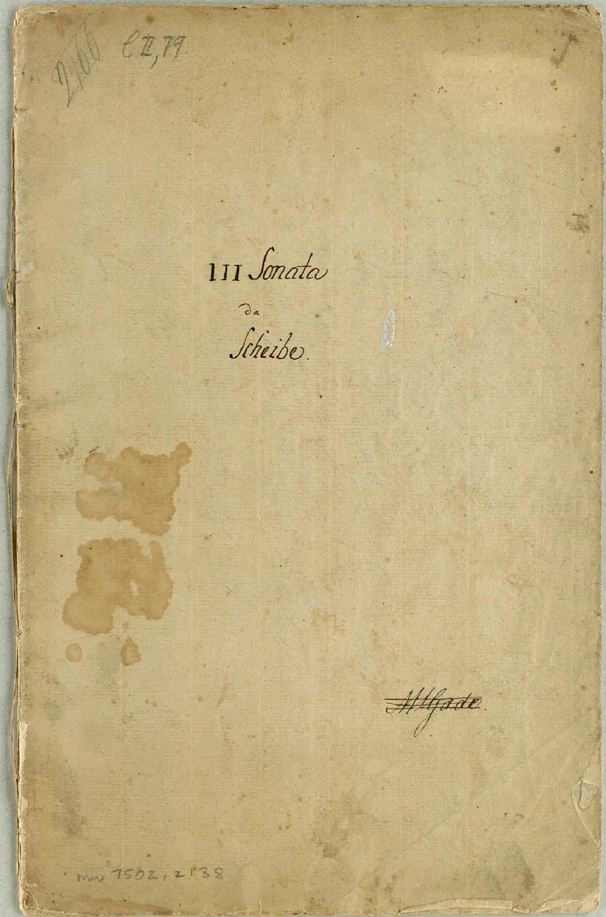3 Harpsichord Sonatas - Page 1