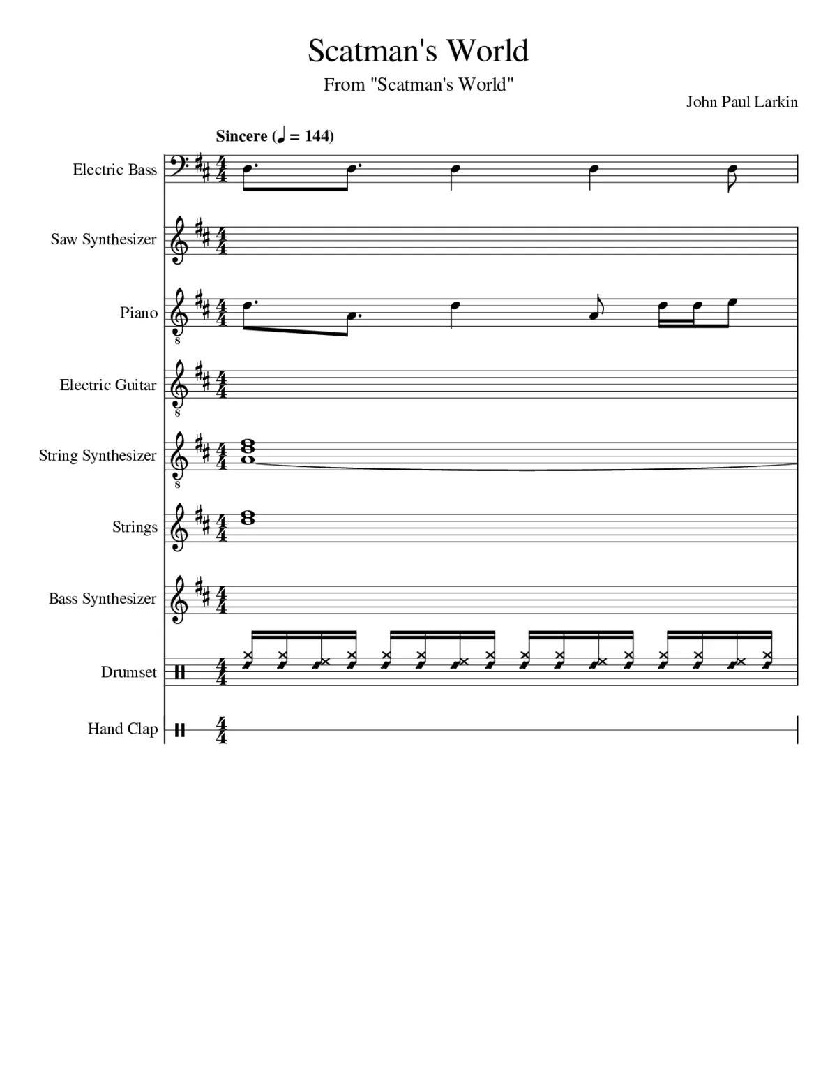 Scatman's World - Page 1