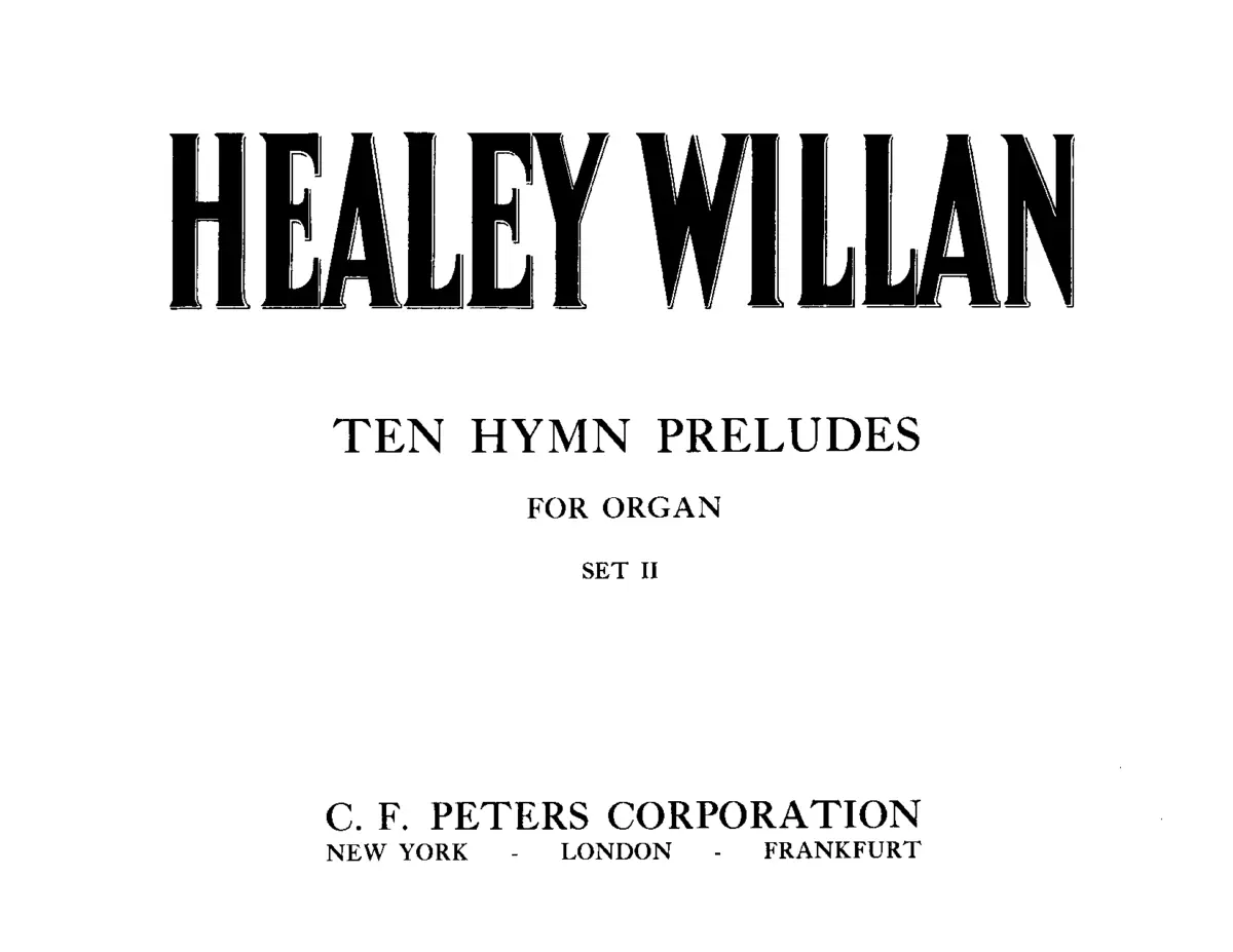 10 Hymn Preludes Set II - Page 1