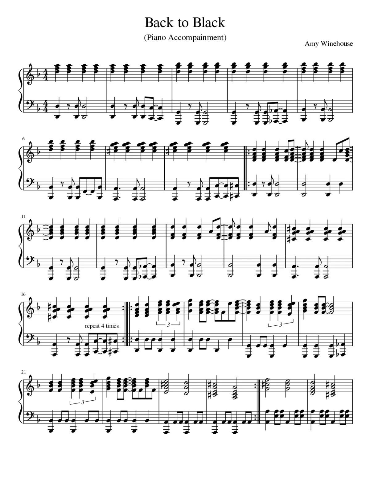 back to black - Page 1