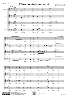 Filius hominis non venit