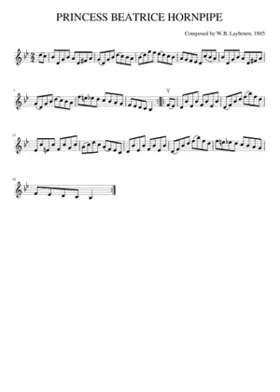 PRINCESS BEATRICE HORNPIPE