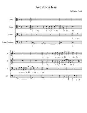 Ave dulcis Iesu