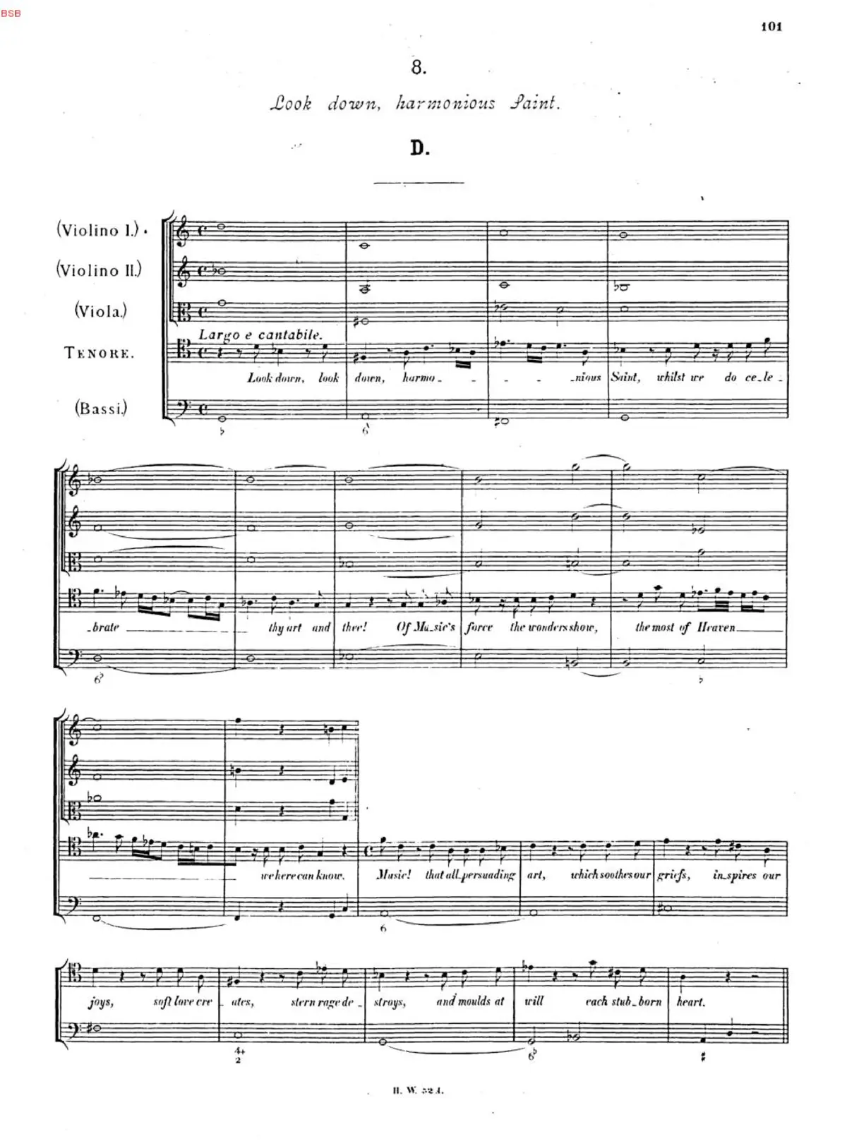 Look down, harmonious saint - Page 1