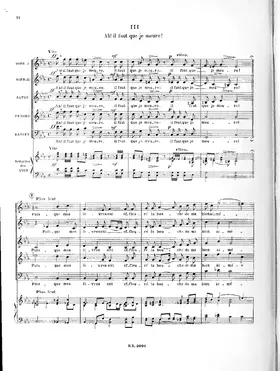 Sì ch’io vorrei morire hora ch’io bacio amore