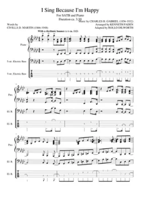 I Sing Because I'm Happy