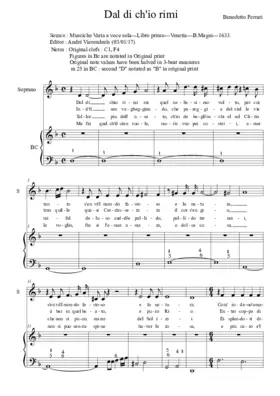 Dal di ch'io rimirai