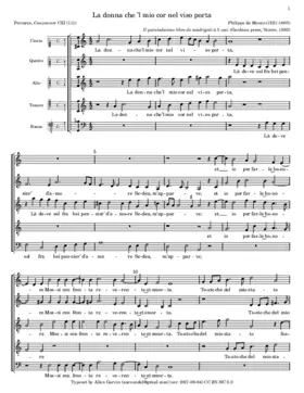 La donna che 'l mio cor nel viso porta