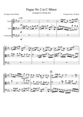 Prelude and Fugue in C minor BWV 847