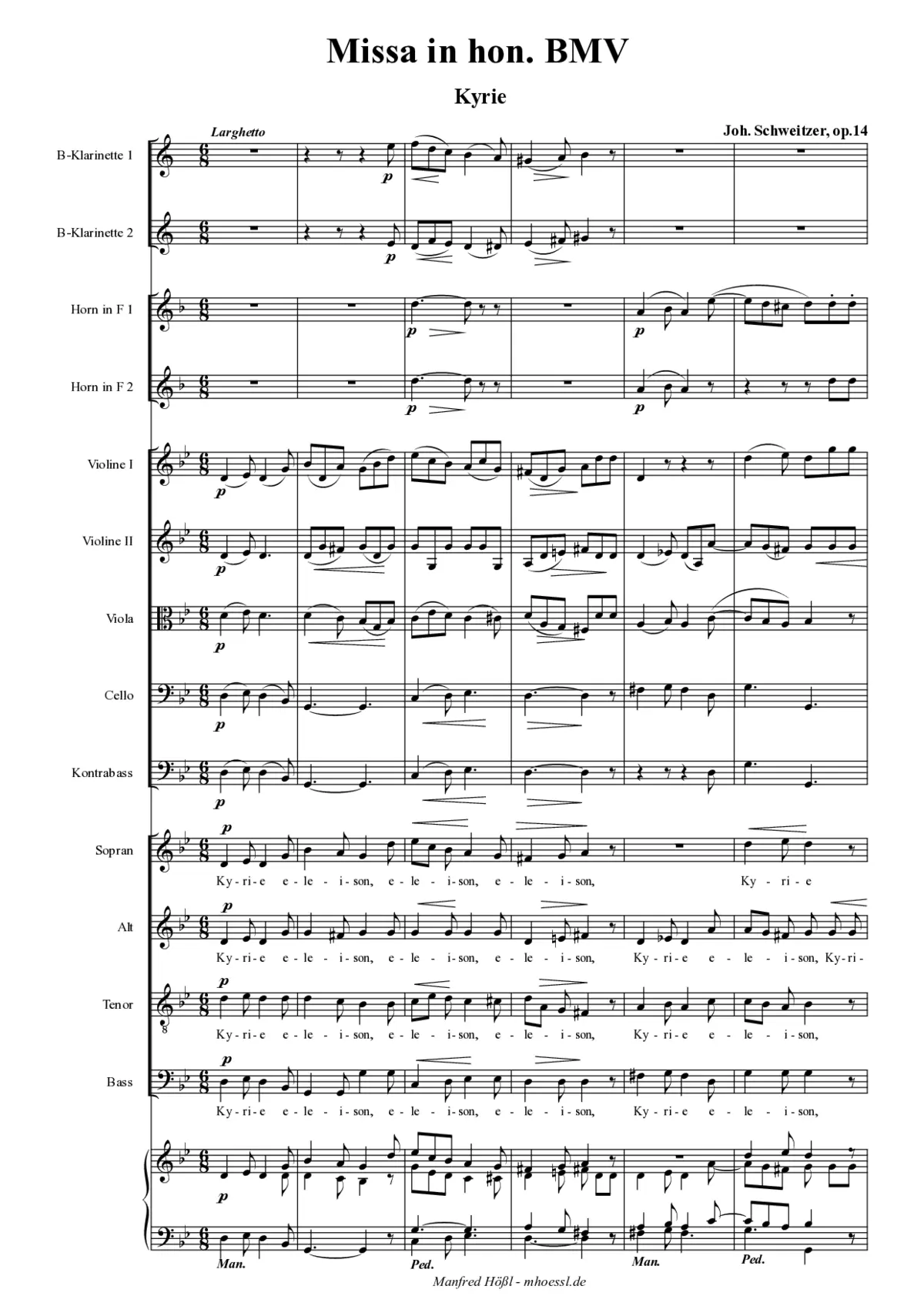 Missa de BMV - Page 1