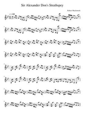 Sir Alexander Don's Strathspey