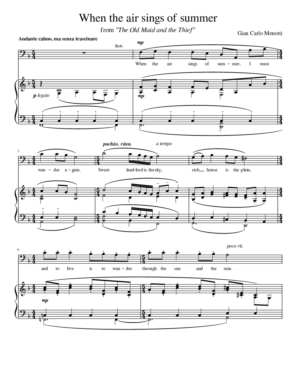 The Old Maid and the Thief - Page 1