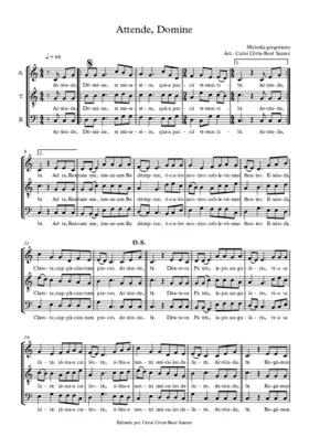 Attende Domine