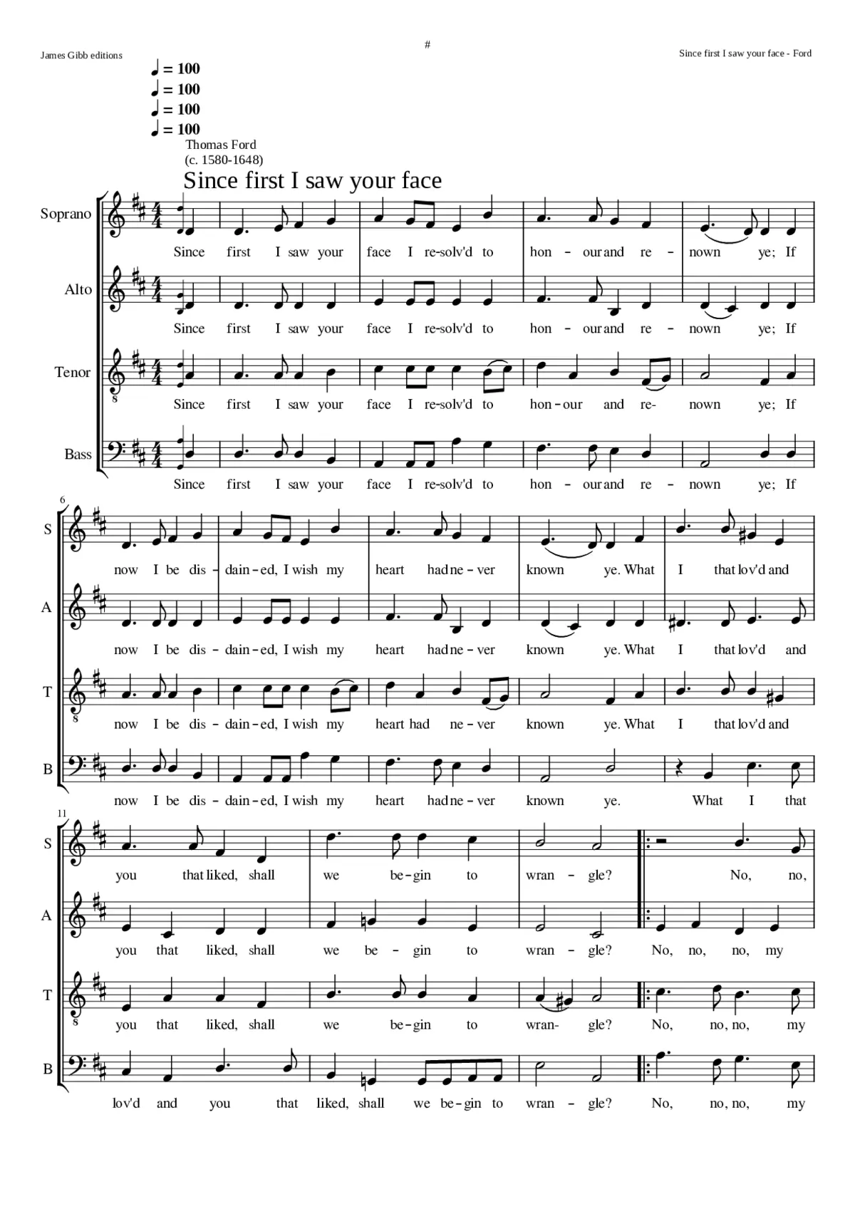 Since first I saw your face - Page 1