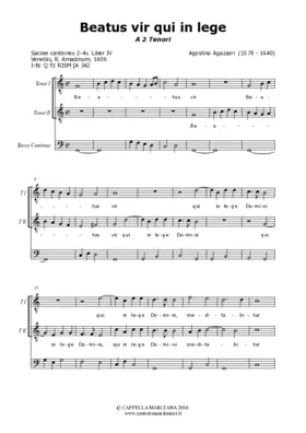 Beatus vir qui in lege