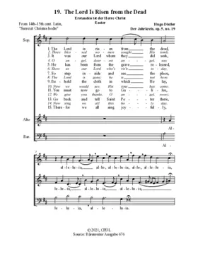 Erstanden ist der Herre Christ