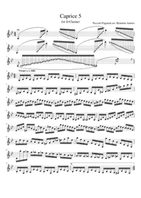 24 Caprices for Solo Violin Op.1
