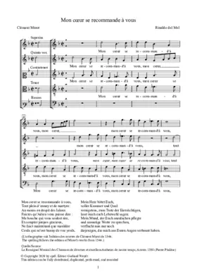 Mon cœur se recommande à vous