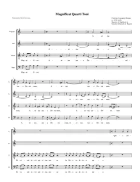 Magnificat quarti toni