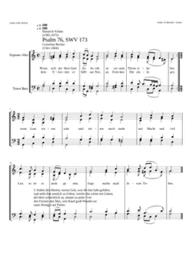 Wenn sich der Herr Gott Zebaoth SWV 173