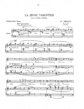 2 Poèmes d'André Chénier