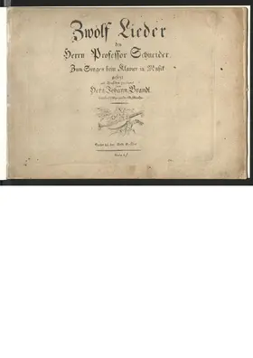 12 Lieder von Schneider