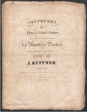 Potpourri for Flute or Violin and Guitar