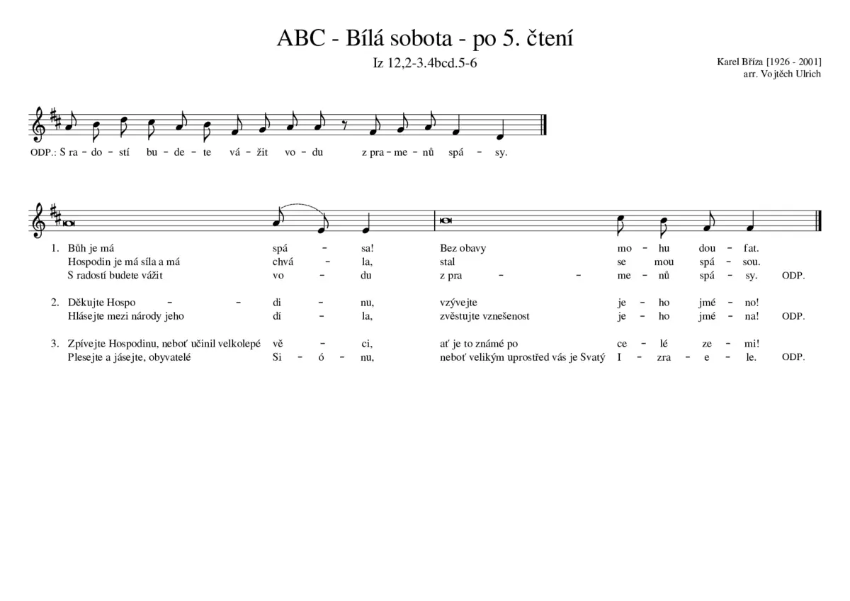 ABC - Bílá sobota - po 5. čtení - Page 1