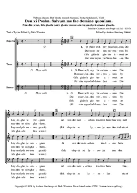 O Heer wilt my beschouwen (Psalm 11)