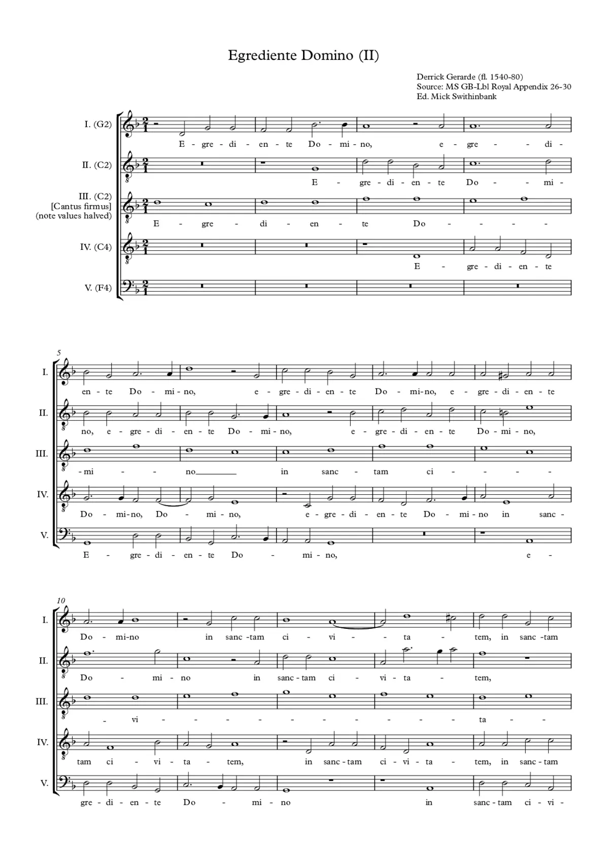 Egrediente Domino (II) - Page 1