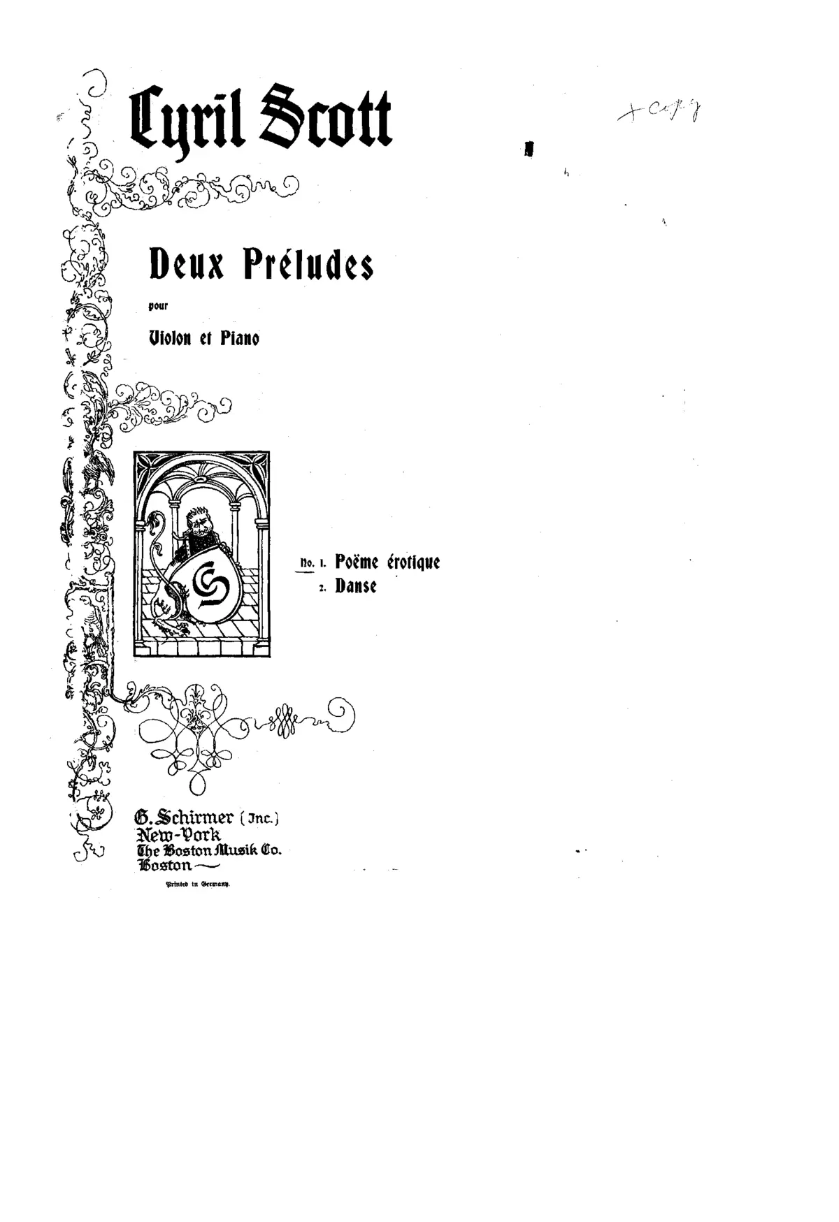 2 Préludes - Page 1