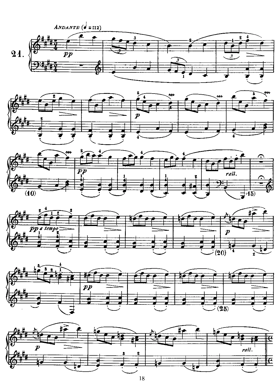 Keyboard Sonata in E major - Page 1