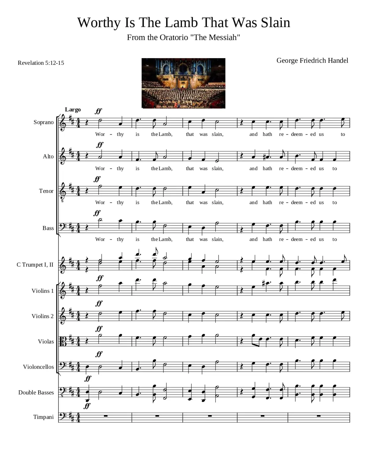 Messiah HWV 56 - Page 1