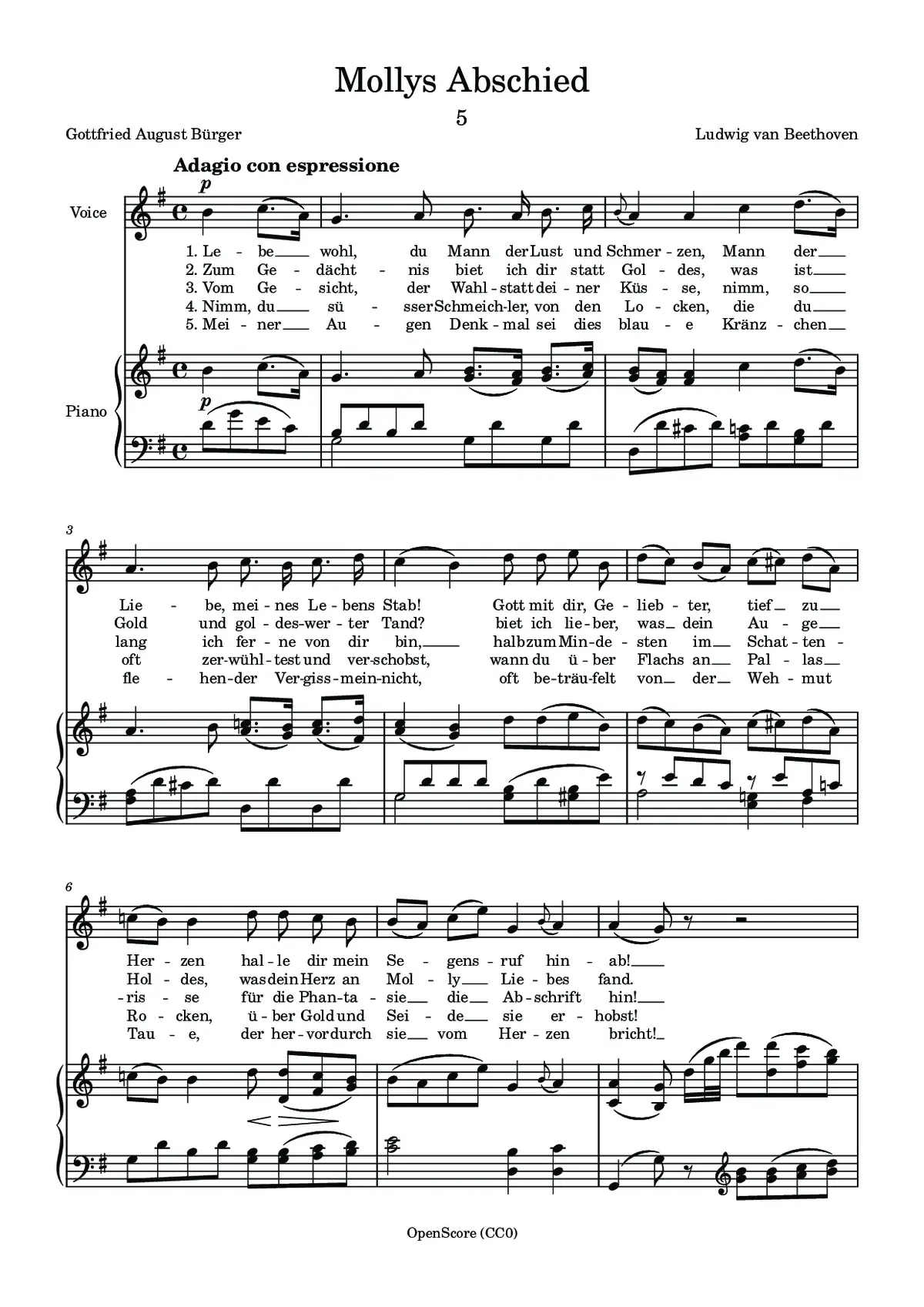 Mollys Abschied - Page 1