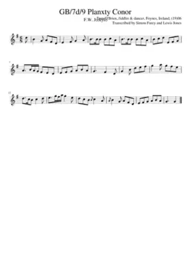 GB/7d/9 Planxty Conor