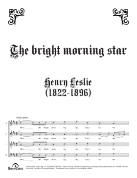 Now the bright morning star