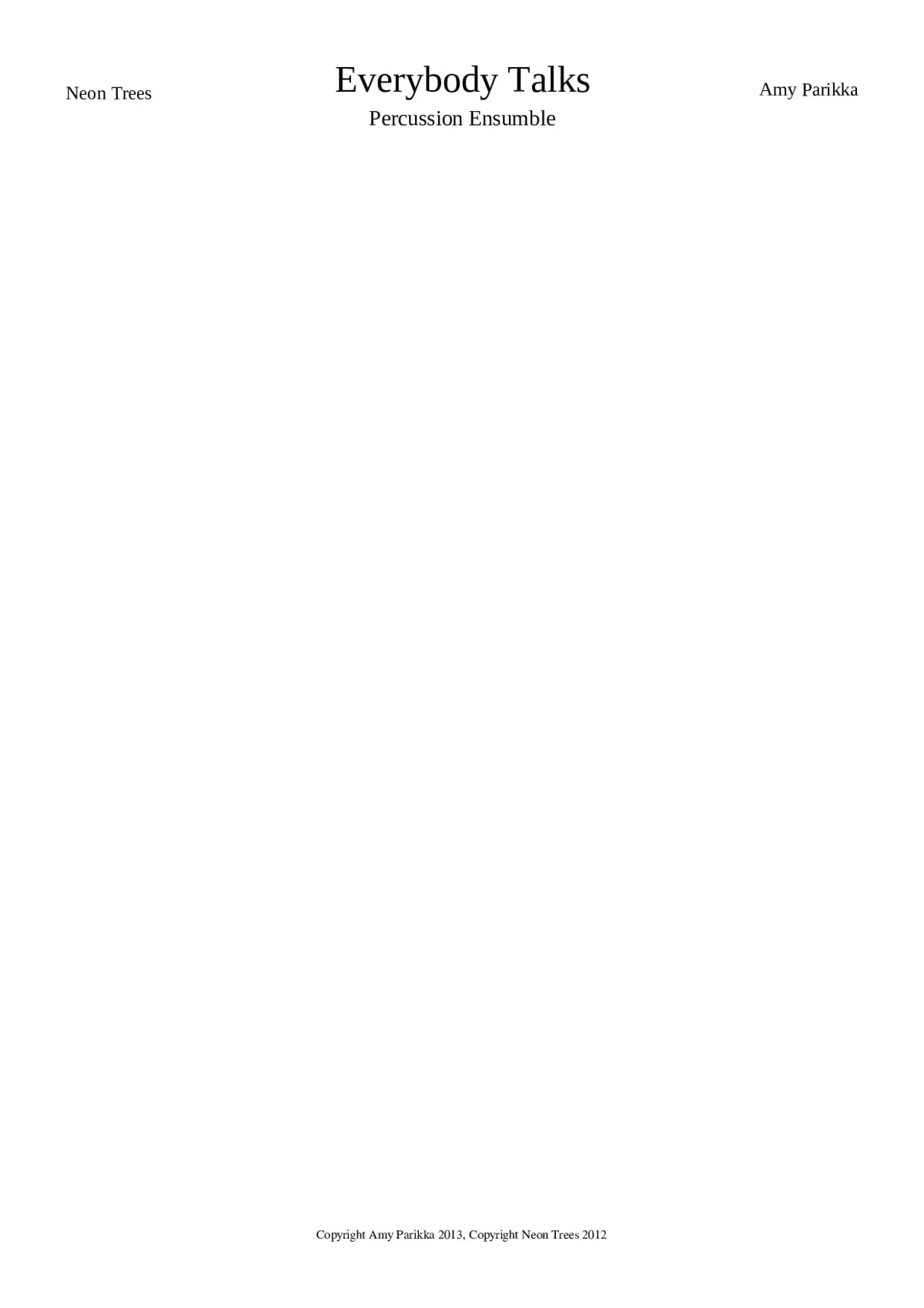 everybody talks - Page 1