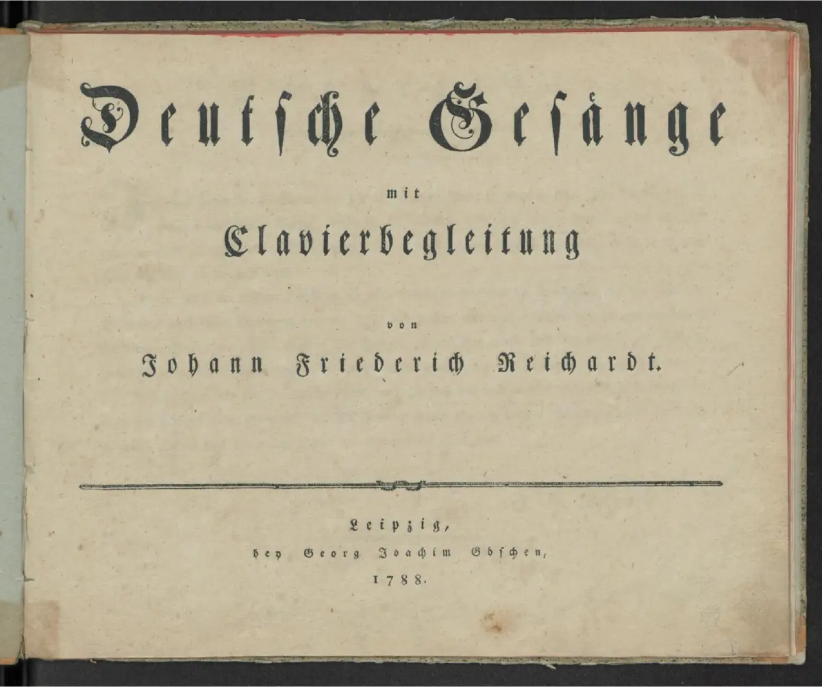 25 Deutsche Gesänge - Page 1