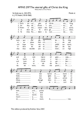 The eternal gifts of Christ the King