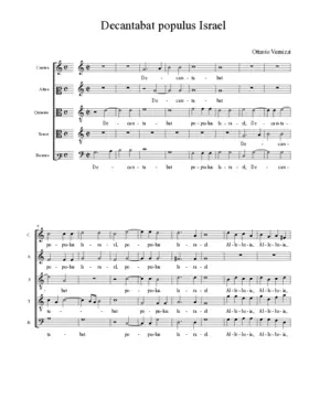 Decantabat populus Israel