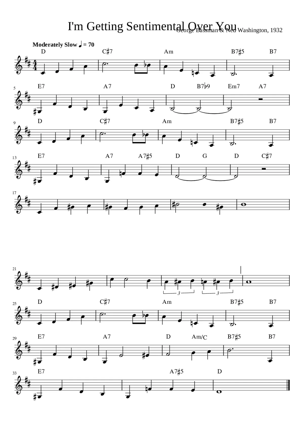 im getting sentimental over you - Page 1