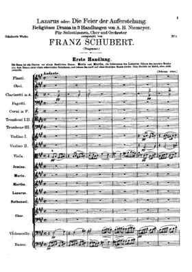 Lazarus oder Die Feier der Auferstehung