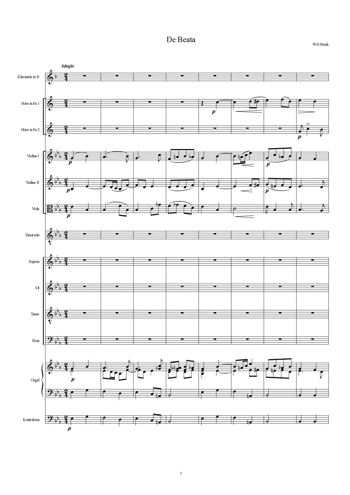 De Beata - Page 1
