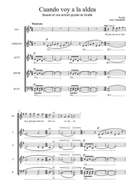 Cuando voy a la aldea