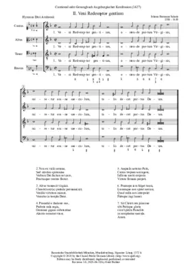 Veni redemptor gentium