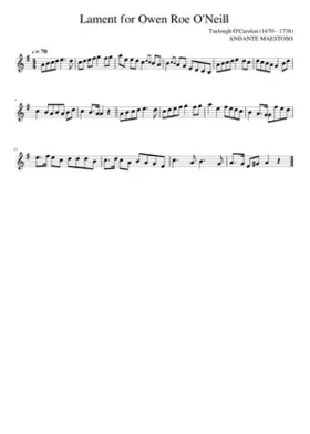 Lament For Owen Roe O'Neill