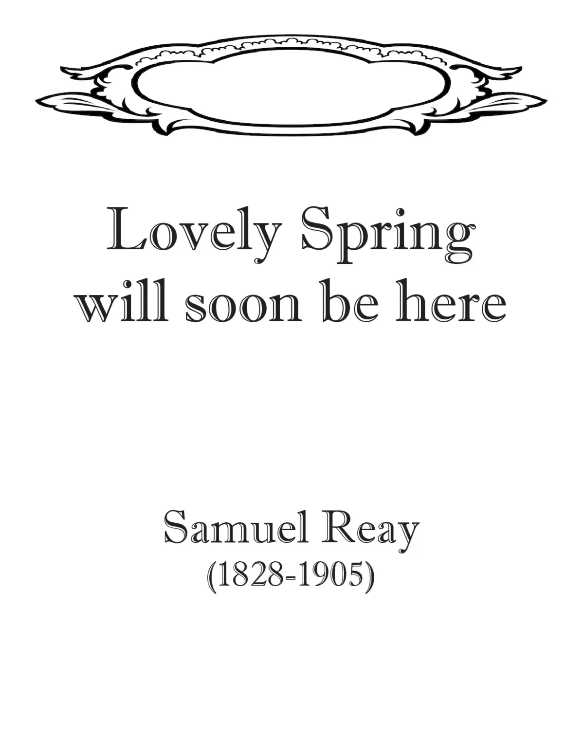 Lovely Spring will soon be here - Page 1